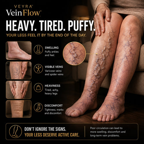 VEYRA™ VeinFlow™ — The At-Home Active Vein Therapy™ System