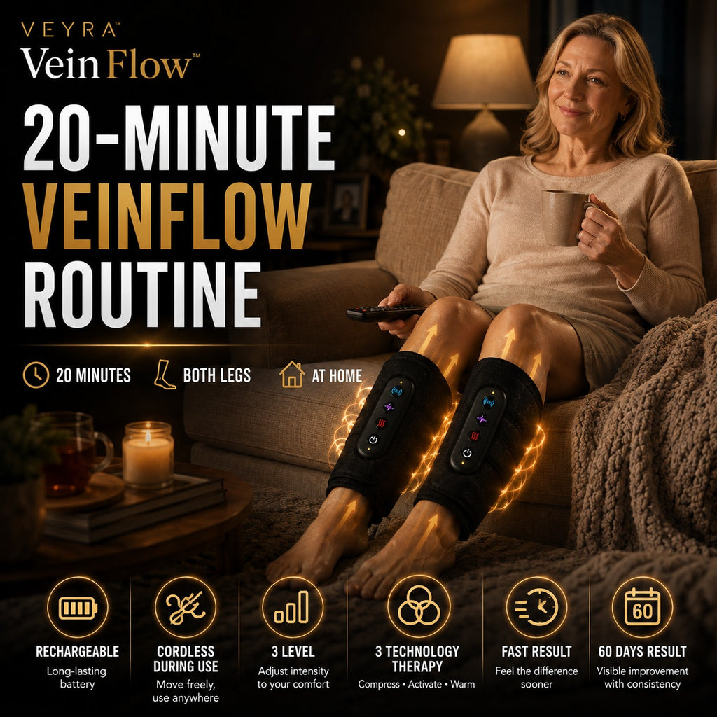 VEYRA™ VeinFlow™ — The At-Home Active Vein Therapy™ System